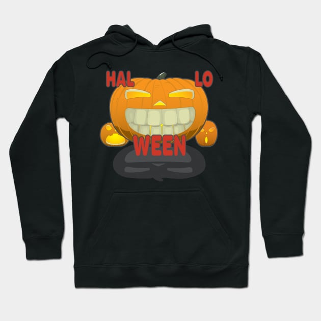 Halloween Pumpkins Hoodie by RCLWOW